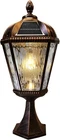 Gama Sonic Outdoor Solar Post Light Brushed Bronze 150 Lumen New. Price: $281.99.