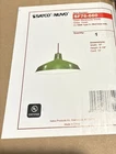 Satco Nuvo Lighting 16" Pendant Warehouse Shade, Green SF76-660 New. Price: $45.00.