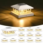 Aponuo - 12 Pack Solar Post Cap Lights New. Price: $79.99.
