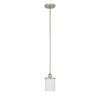 Sunset 1-LIGHT 100W Mb Mini Pendant Bright Satin Nickel F21010-80 New. Price: $49.99.