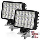 Led Tractor 2PCS 6 Inch 10000LM 12V Flood Square Work New. Price: $77.96.