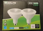 Bulbs Outdoor Led 13 = 90 Watt PAR38 Flood 40 Wet Daylight 5000K Maxlite New. Price: $32.00.