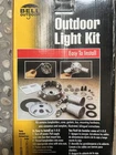 Bell Outdoor Light Kit With Round Box Weatherproof Mounting Gray New. Price: $19.00.