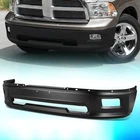For 2009-2012 Dodge Ram 1500 Front Bumper Face Bar W/ Fog Light Holes Black New. Price: $146.99.