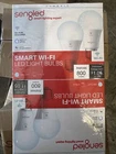 Sengled Alexa Light Bulb, Wifi Bulbs, Smart (4PK) New. Price: $19.99.