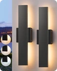 Edishine 2 Pack Led Outdoor Wall Lights Dimmable, 3000K 4000K 5000K, 15.7 Mod... New. Price: $102.55.