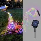 Znycye Solar Waterfall Fairy Bunch Lights Outdoor Waterproof 200LEDS 8 Modes ... New. Price: $21.45.