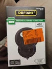 Defiant 120-DEGREE Black Motion Activated Battery Outdoor Integrated Led New. Price: $14.44.