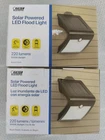 2 X Feit Led Motion-sensing Solar Powered Black Security Flood Light New. Price: $68.99.