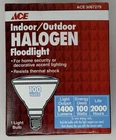 Ace 3067279 100W Indoor Outdoor Halogen Floodlight Bulb 1400 Lumens New. Price: $12.99.