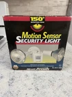 Heath Zenith Motion Sensor Security Ligh SL-5411-WHA 150* Detection Zone In Box Open. Price: $25.00.