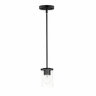 Maxim Corona 1 Light Mini Pendant With Black Finish New. Price: $83.29.