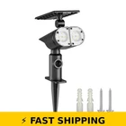 Better Homes & Gardens Solar Sensor Dual-head Led Spotlight New. Price: $63.99.