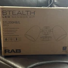 Rab Stealth STL200HB/L Led Outdoor Motion Sensor Flood Bronze 2-LIGHT New. Price: $89.99.