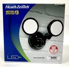 Heath Zenith Globe Twin Head Security Light - Integrated Led 180 Motion Black New. Price: $18.74.
