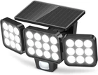 Wdtpro Solar Lights Outdoor Waterproof 1 Pack, 3500LM Super Bright Motion Sensor New. Price: $28.33.