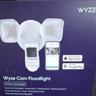 Wyze Cam Floodlight Motion-activated Outdoor Led Security Wi-fi Open. Price: $44.65.