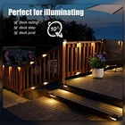 Solpex Solar Deck Lights Outdoor 16 Pack Step Warm White Used. Price: $30.53.