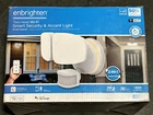 Enbrighten Led Wi-fi Smart 2-HEAD Security Light W/ Accent White New. Price: $62.00.
