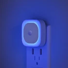 Yunlex 2 Pack Plug In Night Light With Motion Sensor & Dusk To Dawn Blue New. Price: $21.82.