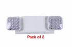 Commercial Electric Rectangle Integrated Led Emergency Light 2 Pack New. Price: $39.99.