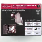 Keystone Cct 35W Slim Wall Pack With Photocell KT-WPLED35PS-S3-8CSB-VDIM New. Price: $114.75.
