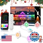 Yayza! Permanent Outdoor Lights PRO100FT 72 Led Smart Rgbicwarm/cool New. Price: $139.48.