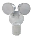 180 White Motion Activated Outdoor Integrated Led Twin Head Flood Light Open. Price: $49.99.