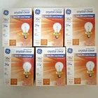 12 Bulbs 6 Pack Light Ge Clear Glass 29WATT Equivalent To 40W Dimmable A19 New. Price: $59.99.