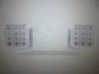 Medinah Led Emergency Light With 2 Square Adjustable Flood Lamps 90 Min Backup New. Price: $19.51.