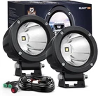 Nilight Led Pods 2PCS 3" Spot Round Offroad Fog Wiring Harness New. Price: $69.99.