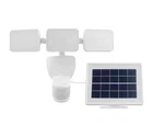 Defiant 180 White Solar Powered Motion Security Led Flood Light 2100 Lumens Open. Price: $29.74.
