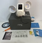 Ring Floodlight 1080P Hd Wired Outdoor Security Camera White - Open Box. Price: $74.95.