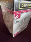 Defiant Hardwired Motion-activated Led 2-LIGHT Security White 1250LM, Nib New. Price: $12.99.