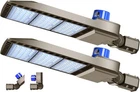 2-PACK Ledmo 300W Parking Lot Light Amzn Choice Msrp $294 Free Ship & Return Open. Price: $199.00.
