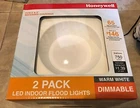 Honeywell 65W Equivalent Led Indoor Flood Light White Pack New Box FP0962. Price: $38.95.