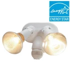 Newport Coastal Santee 130-DEGREE White Motion-sensing Outdoor Lamp Open. Price: $12.00.