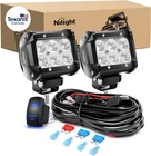 Led Bar 2PCS 18W Flood Off Road Lights 12V 5PIN Rocker Switch Wiring Harne New. Price: $52.71.