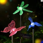 Outdoor Solar Powered Waterproof Color Changing Led Light (3 Pack) New. Price: $39.99.
