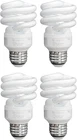 Compact Fluorescent Light Bulbs T2 Spiral, E26 Base, 23W (100W Equivalent), 2700 New. Price: $44.99.