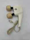 Hitachi HVT-350 Massager Dual Twin Heads Electric 2 Speed Vibrator Tested Works Used. Price: $79.00.