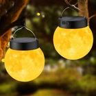 Solar Powered Garden Moon Lights, 2 Pack 3D Surface Printing Globe Light... New. Price: $37.56.