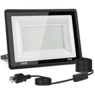 200W Led Flood Outdoor, 20000LM Bright Plug-in Lights With Switch... New. Price: $56.37.