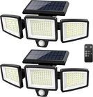 Tuffenough Solar Outdoor Lights 2500LM 210 Led Security Pack, Black New. Price: $53.39.