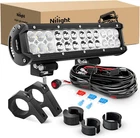 12 Inch 72W Led Light Bars Spot Flood Combo Off-road Mounting Bracket Hori New. Price: $72.99.