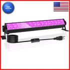 Isuerfy Upgraded 42W Led Black Light Bar Flood PLUGSWITCH5.9FT Cord New. Price: $28.50.