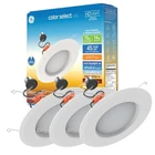 Ge Color Select Led Hd 6" Recessed Downlight Indoor Floodlight 75W Eq 14W New. Price: $45.00.