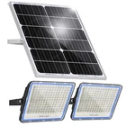100W 12000LM Solar Flood Light Outdoor With Separate Panel, Dusk Dawn & Mo... New. Price: $128.73.