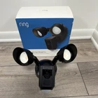 Ring Floodlight Cam Wired Plus Outdoor Led Motion Security Light, Black, Alexa Used. Price: $80.99.