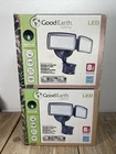 Good Earth Lighting Led Motion Activated Security 2100 Lumens ( Lot Of ) Open. Price: $75.00.